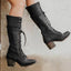 Women’s Lace Up Knee High Boots