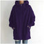 Casual Oversized Full Zip Hoodie for Women