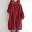 Casual Oversized Full Zip Hoodie for Women