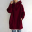 Casual Oversized Full Zip Hoodie for Women