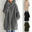 Casual Oversized Full Zip Hoodie for Women