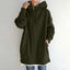Casual Oversized Full Zip Hoodie for Women