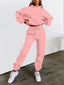 Casual Hoodie Tracksuit Set for Women