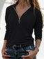 Chic Quarter Zip Sweater for Women