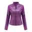 Chic Slim Fit Biker Jacket for Women