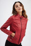 Chic Slim Fit Biker Jacket for Women