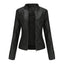 Chic Slim Fit Biker Jacket for Women