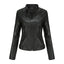 Chic Slim Fit Biker Jacket for Women