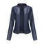 Chic Slim Fit Biker Jacket for Women