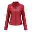 Chic Slim Fit Biker Jacket for Women