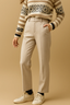 Casual High Waist Tailored Straight Leg Trousers for Women