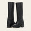 Classic Western Knee-High Riding Boots for Women