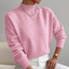 Soft Comfortable Knit Mock Neck Sweater for Women