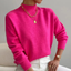Soft Comfortable Knit Mock Neck Sweater for Women