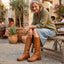 Classic Buckle Knee High Boots for Women