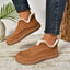 Cozy Fleece Lined Slip On Winter Shoes for Women