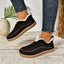 Cozy Fleece Lined Slip On Winter Shoes for Women
