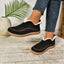 Cozy Fleece Lined Slip On Winter Shoes for Women