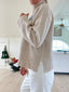 Cozy Oversized Turtleneck Sweater for Women