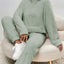 Women's Cozy Two Piece Fleece Loungewear Set