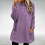 Cozy Fleece Crewneck Pullover for Women