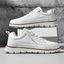 Cushioned Minimalist Low Top Lace Up Sneakers for Men