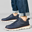 Cushioned Minimalist Low Top Lace Up Sneakers for Men