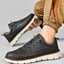 Cushioned Minimalist Low Top Lace Up Sneakers for Men