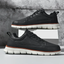 Cushioned Minimalist Low Top Lace Up Sneakers for Men