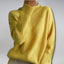 Diamond Cable Mock Neck Knit Sweater for Women