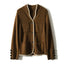 Elegant Buttoned Knit Cardigan for Women