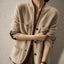 Elegant Buttoned Knit Cardigan for Women