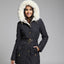 Faux Fur Lined Hooded Winter Parka for Women