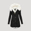 Faux Fur Lined Hooded Winter Parka for Women