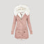 Faux Fur Lined Hooded Winter Parka for Women
