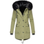 Hooded Insulated Winter Parka for Women
