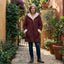 Hooded Wool Blend Lined Coat for Women