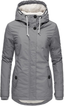Insulated Fleece Lined Hooded Long Parka for Women