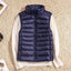 Lightweight Quilted Sleeveless Puffer Vest for Women
