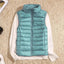 Lightweight Quilted Sleeveless Puffer Vest for Women