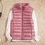 Lightweight Quilted Sleeveless Puffer Vest for Women