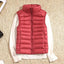 Lightweight Quilted Sleeveless Puffer Vest for Women