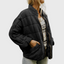 Lightweight Quilted Zip Jacket for Women