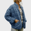 Lightweight Quilted Zip Jacket for Women