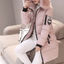Quilted Long Hooded Puffer Coat for Women
