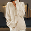 Longline Oversized Ribbed Cardigan for Women
