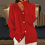 Longline Oversized Ribbed Cardigan for Women