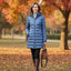 Longline Insulated Puffer Jacket for Women