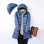 Longline Insulated Puffer Jacket for Women