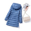 Longline Insulated Puffer Jacket for Women